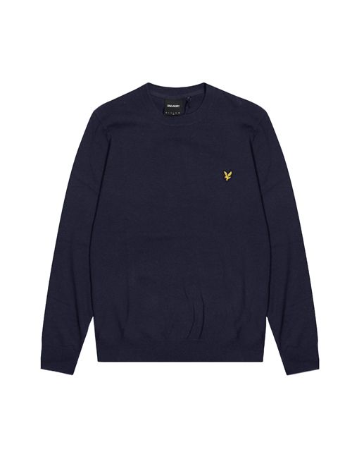 LYLE & SCOTT Maglioncino girocollo in cotone merino LYLE E SCOTT | KN2110VCZ271